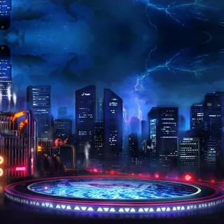 科幻促销推广主图高清