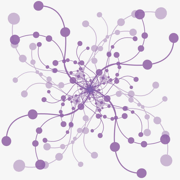 蓝色光圈背景免抠