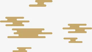 祥云,金色,国潮,金色祥云免抠