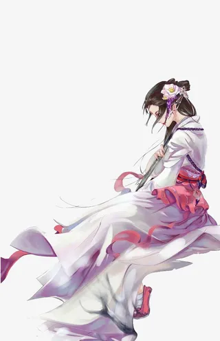 古风人物装饰元素免抠