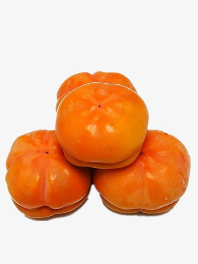一堆柿子免抠