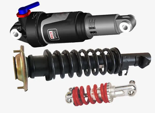 现代高级减震器免抠