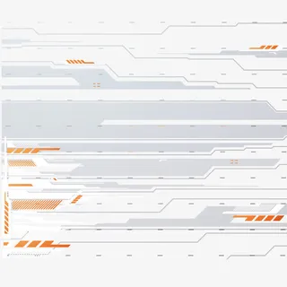 黄色线条效果免抠