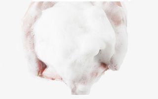 洗面奶白色泡沫免抠