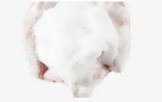 洗面奶白色泡沫免抠
