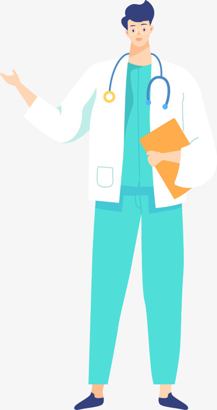 医生医护人员医务工作者免抠