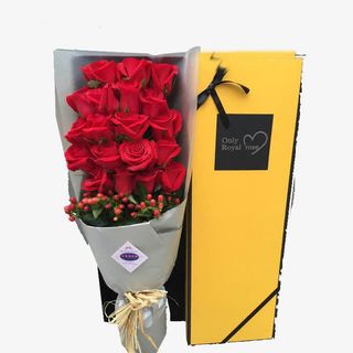 花束红色礼物免抠