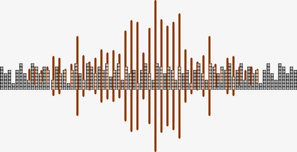 音乐节奏效果图免抠