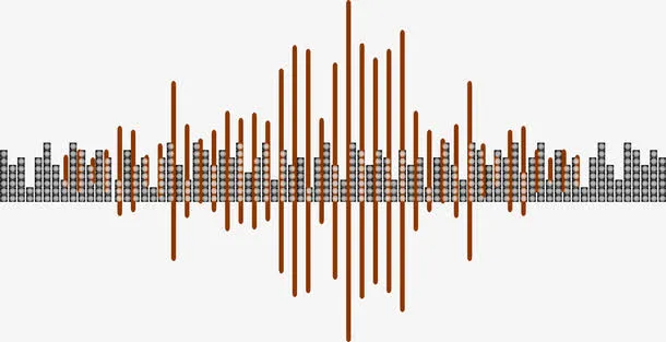 音乐节奏效果图免抠