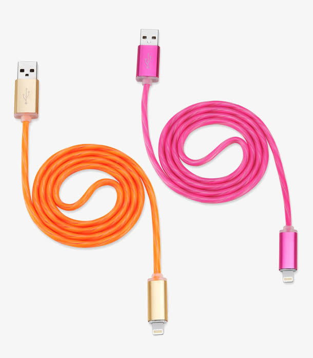 苹果数据线免抠