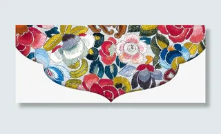 民族面料花纹免抠