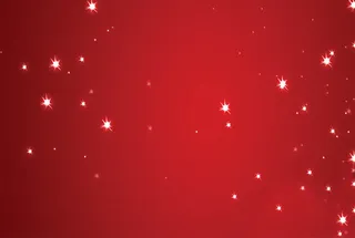 红色星空唯美婚礼免抠