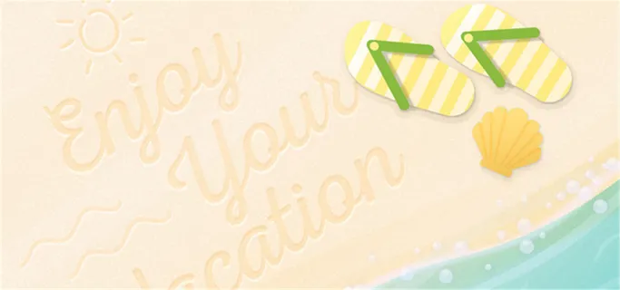 沙滩拖鞋背景高清