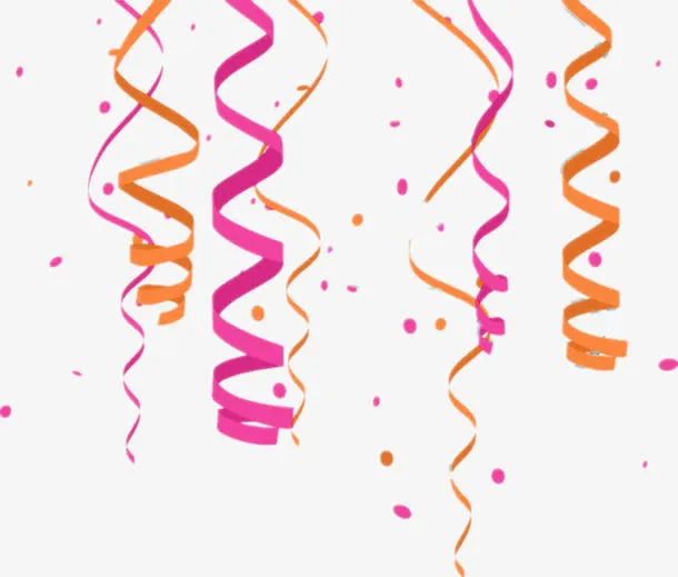 漂浮礼花元素免抠