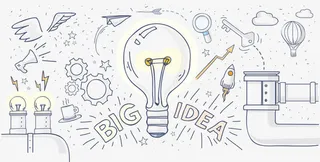 矢量大的灵感免抠