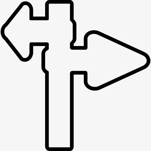 方向的箭头信号杆工具概述图标免抠