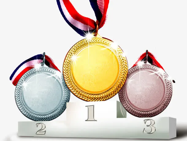 前三名奖牌免抠psd文件免抠