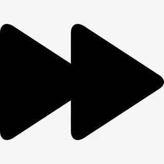 快进多媒体控制箭头图标免抠