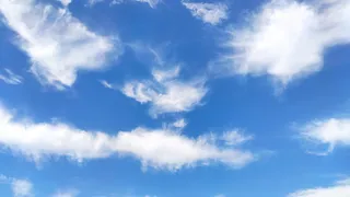 免扣素材蓝天白云免抠背景摄影风景元素