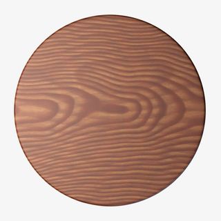 棕色木质纹理木圆盘实物免抠