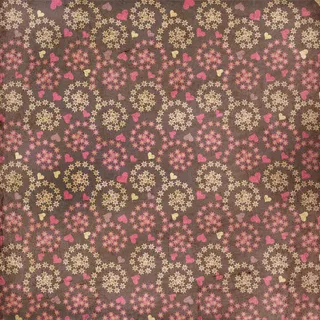 梦幻桃心星星背景