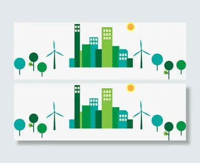 绿色城市建设免抠