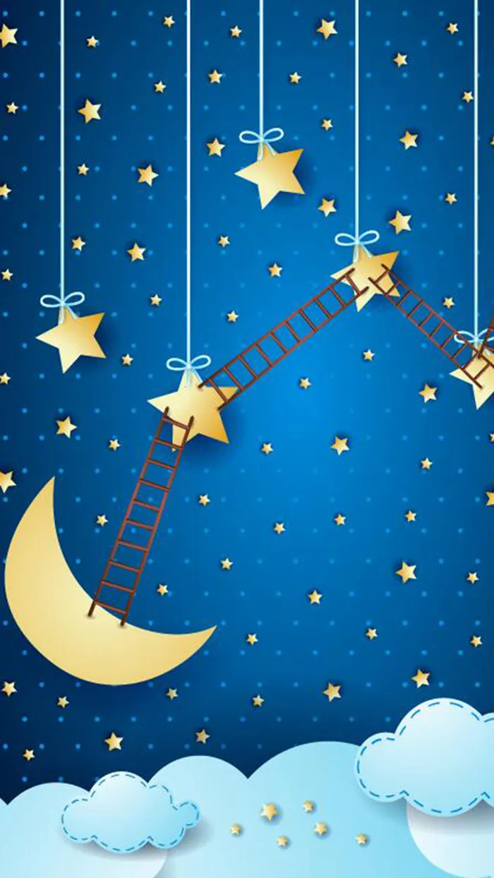 夜晚星空背景图高清