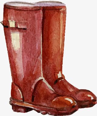 手绘秋天元素免抠