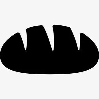 面包的轮廓侧面图标免抠