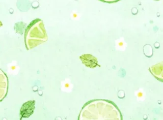 柠檬青色可爱背景