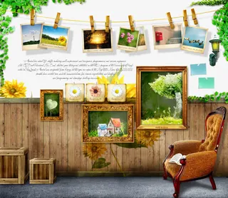 家居体验馆场景装饰分层素材免抠