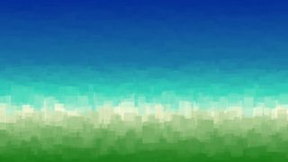 蓝绿色渐变涂鸦壁纸免抠