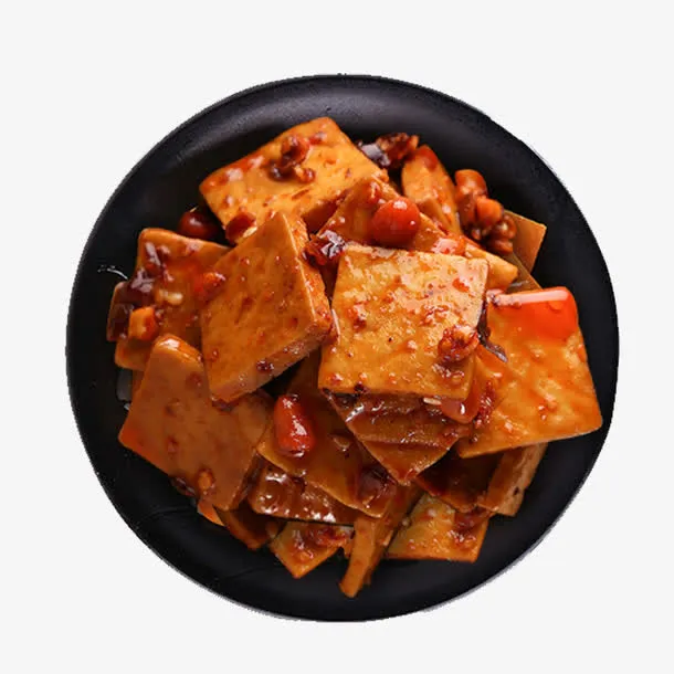 麻辣豆干四川口味免抠