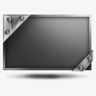 游戏边框  细节 金属黑色背景边框