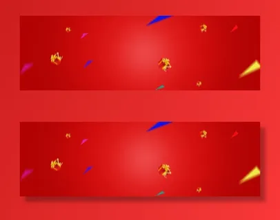 淘宝天猫红色背景免抠