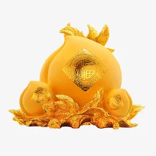 金漆寿桃免抠