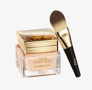 迪奥花蜜活颜丝悦精华粉底霜免抠