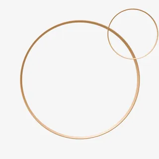 金色圆环图片免抠