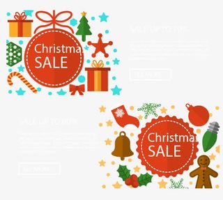 打折节日横幅免抠