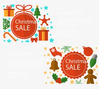 打折节日横幅免抠