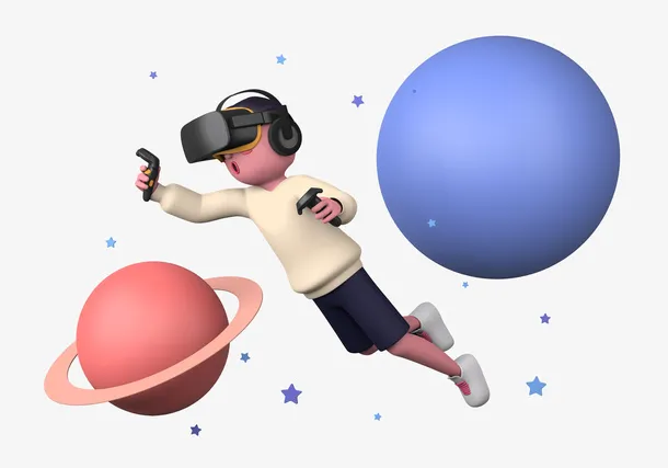 C4D渲染VR人物免抠