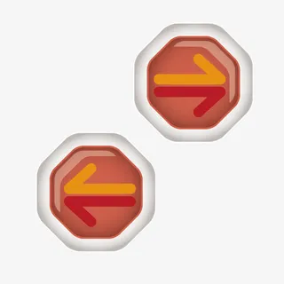 红枣色按键免抠