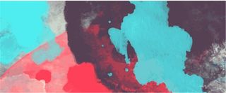 梦幻水彩涂鸦背景高清