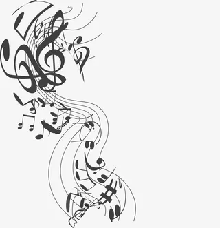 音符装饰图案免抠