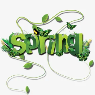 春天藤叶SPRING免抠