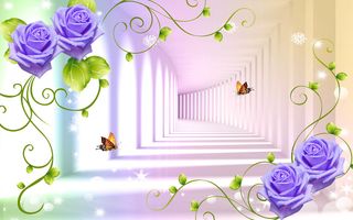 电视墙玄关中式背景素材高清