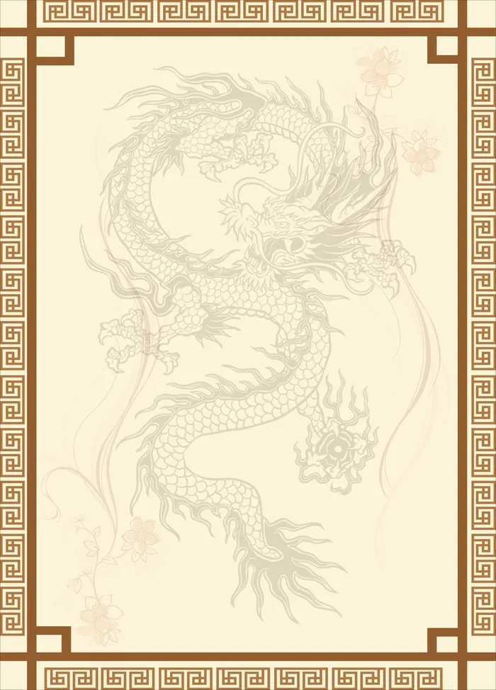 古典黄色中国风背景广告高清