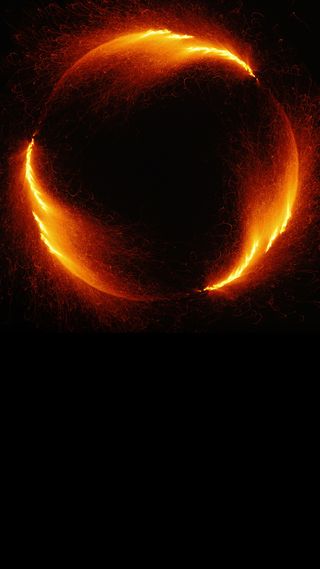 金色科技光影H5背景高清