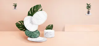 春天珠宝室内展台背景banner免抠