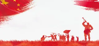 红色记忆底图纹理免抠